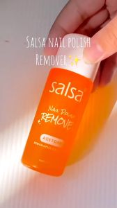 SALSA Varnish Remover Aseton 80mL | penghapus cat kuku nail polish (BPOM)