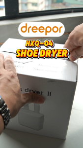 Dreepor Portable U-Shape Shoe Dryer with Timer and Germ-Killing