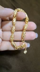 Gelang Bambu Replika Emas Sumatra Titanium 24 K