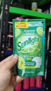 SUNLIGHT Refiil 92ml Sabun Suci Piring - Not For Sale