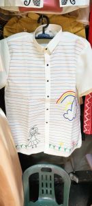 short sleeve barong Tagalog for adult