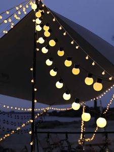 เสริมความสามารถในการใช้งาน ไฟแต่งห้อง 10m 80หัว กับตกแต่งห้อง ไฟกระพริบ ของ IP67 ประหยัดพลังงาน คุณภาพสูง ไฟเชอร์รี่ LED