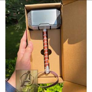 Mô hình Búa Thor kim loại 20cm cao cấp