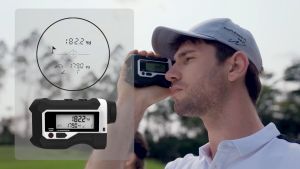 Mileseey máy đo tầm xa chơi gôn PF3S màn hình kép máy đo khoảng cách di động cho các hoạt động ngoài trời và trận đấu gôn 800M 6X