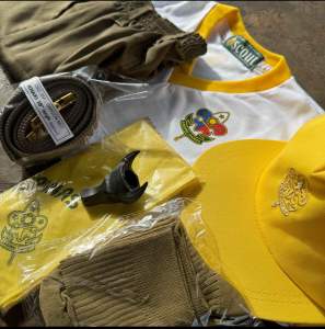 [Small] KAB SCOUT Set Tshirt Short & Accessory (7-items) (PLEASE READ DESCRIPTIONS)