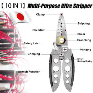 New Upgrade Multi-Purpose Professional Wire Stripping Tool