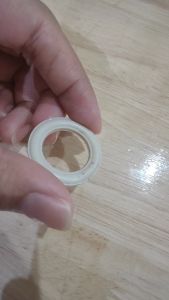 INDOBASE Part Seal PVC V 18X28 Spare Part Pompa 1Pcs Putih