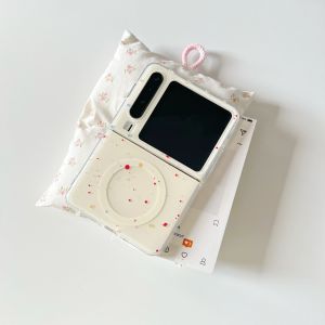 Ins Style Small Folded Dye Spattered Colorful Polka Dot Huawei Purax Phone Case Soft Shell Wide Fold Non-Transparent Collectible Edition