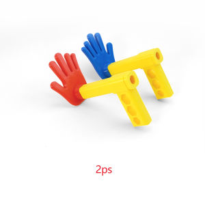 3D Printed Extendable Rock Paper Scissors Hand Toy Interactive Retractable Clapper Game Family Stress Relief Entertainment Toy