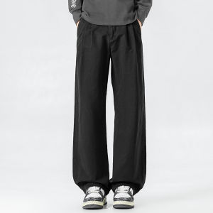 Wood soon | Retro Casual Mens Straight-leg Pants 100% Cotton