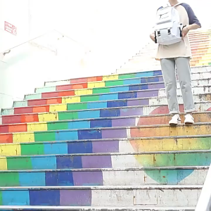 กระเป๋านักเรียนนักเรียนฮาราจูกุของญี่ปุ่น กระเป๋าเป้สะพายหลังแบบย้อนยุคสไตล์ฮ่องกง กระเป๋าเป้สะพายหลังแบบสบาย กระเป๋านักเรียน