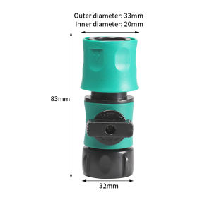 4 Kinds Plastic Valve with Quick Connector Agriculture Garden Watering Prolong Hose Irrigation Pipe Fittings Hose Adapter Switch