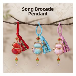 AIXIAOXIQING | New Chinese Style Fortune Cat Sachet Ornament