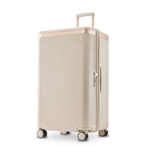 Echolac | Celebrities Same Style Natural Trunk Travel Suitcase