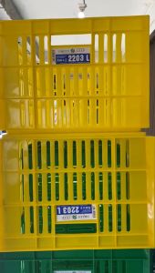 Keranjang Industri Conner Box Serbaguna 2203 L Green Leaf