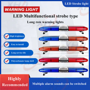 AMBULANCE BLINKER LED LIGHT WITH SIREN AND MICROPHONE/AMBULANCE TOP LIGHT/EMERGENCY LIGHT/RESCUE LIGHT/RED BLUE 200WATTS