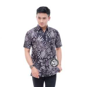 Paket Baju Batik Pria Lengan Pendek & Kemeja Batik Size M L XL XXL