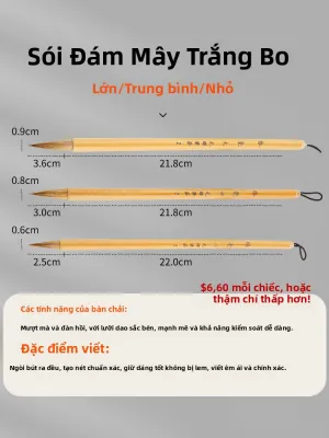 ZIFANGZHAI | Bộ Đồ Chải Thư Pháp Cho Người Mới Bắt Đầu Phù Hợp Nhiều Phong Cách