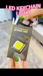 Black Hardware COB Rechargeable Keychain Work Light Magnet Led Flashlights Stand Mini Camping Lamp Lampu Suluh Kecil Durable