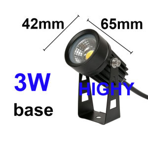New COB Garden Lawn Lamp Light 220V 110V 12V Outdoor LED Spike Light 3W 5W Path Landscape Waterproof Spot Bulbs Villa garden lamp