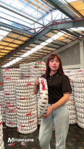 Quick Dry Tubeless White Phoenix Motorcycle Tire with Sealant and PITO Sizes 13 14 17