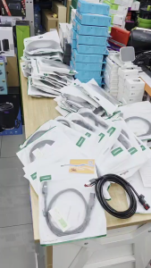 UGREEN ผลิตภัณฑ์ใหม่ CAT8 ความเร็วสูงสุด 40Gbps Ethernet Cable 1M/2M/3/5M Gold-Plated สายแลนอย่างดี สายแลนคุณภาพสูงF/FTP NW323 55186 55188 55190 55189