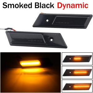 1Pair For BMW E32 E34 E36 1990-1996 M3 M5 3 5 7 SERIES Dynamic LED Car Side Marker Lights Repeater Signal Lamp