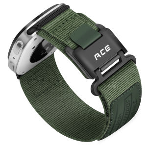 Nylon magnetic buckle strap suitable for Samsung Galaxy Watch 8 40mm/44mm/Classic 46mm One-second replacement strap Mens sports