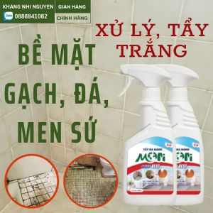 TẨY GẠCH ĐA NĂNG MORI TẨY TRẮNG BỀ MẶT GẠCH ĐÁ MEN SỨ CHÀ RON GẠCH CHAI 500ML