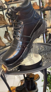 Borsa Sepatu Safety ujung besi Pria Laki Kulit Asli Cruiser Robust 504 (Steel Toe)