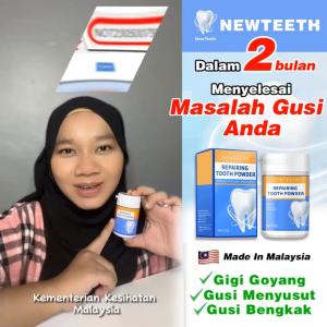 【Big Sale - Buy 3 free 1】newteeth神龈粉 1 box/50g  NewTeeth Whitening Tooth Powder