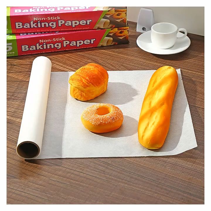 Contoh Paper Back Roti Kertas Baking Roti /Non-Stick Baking Paper/ Kertas roti Kue Alas Loyang ...
