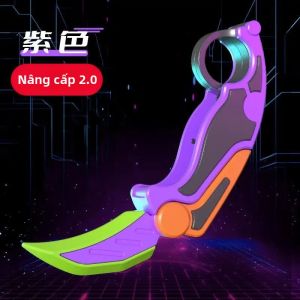 3D Gravity Carrot Claw Knife Fidget Spinner Có Thể Thu Vào Phát Sáng Phiên Bản Nâng Cấp Chính Thức Đồ Chơi Giải Tỏa Căng Thẳng Thú Vị Thú Vị Dành Cho Mọi Lứa Tuổi