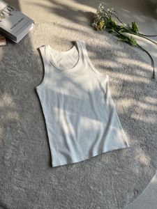 Xanvas Skin-Friendly Comfortable Fitting Vest Four Colors Versatile Daily Wear Summer Youth Fashion round Neck Sweat Vest