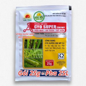 CYO SUPER 200WP CHUYÊN TRỪ BỌ TRĨ RỆP SÁP RẦY PHẤN TRẮNG RẦY NÂU RỆP MUỘI