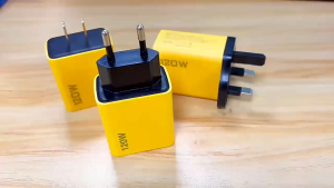 🔥120W 4-Port Fast Charger QC3.0 PD｜2USB+2Type-C UK Plug｜For All Devices SG Stock🔥