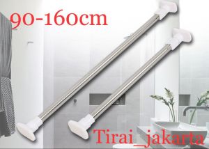 Tongkat fleksibel stainles tiang gorden fleksibel stainles tiang pipa ajaib tiang tanpa bor tiang serbaguna