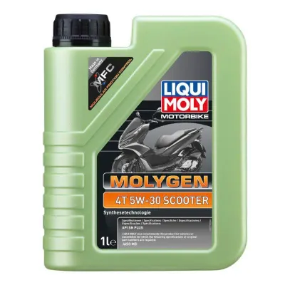 Dầu Nhớt Cao Cấp Xe Máy Tay Ga Liqui Moly MotorBike Molygen 4T 5W-30 - 10W-40 Api SN Plus Jaso MB Made in Germany
