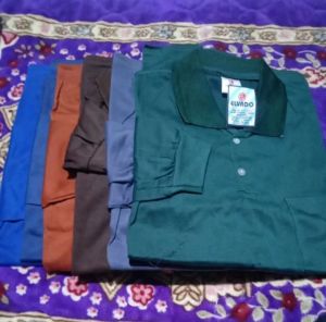 kaos lengan panjang pria krah dewasa