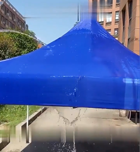 ผ้าเต้นท์4600D ผ้าใบ เต้นท์ เคลือบกันน้ำ หนา พิเศษ 2x2 2x3 3x3เมตร ผ้าใบหนา กันฝน กันยูวี 100% ผ้าหลังคาเต็นท์ เต้นท์ขายของ เต็นท์พับ