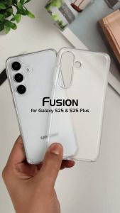 Ringke Fusion Tương thích với [Samsung Galaxy S25 Plus] Ốp lưng Cứng trong suốt mềm linh hoạt Ốp điện thoại TPU chống xước tự nhiên hình thức S25 siêu