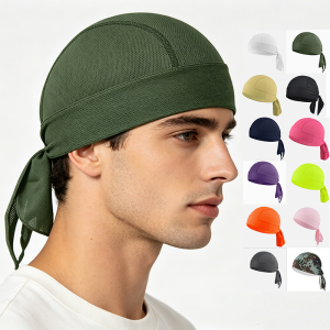 WRELS | Summer Cycling Bandana Headscarf Sweat Wicking Quick Dry Running Helmet Inner Hat Sweat Absorbing Comfortable Climbing Caps
