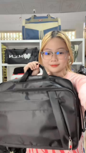 cặp học sinh cấp 1 - 2 đa năng kèm đeo balo full đen H1t45 cao cấp Shalla {Ảnh thật}