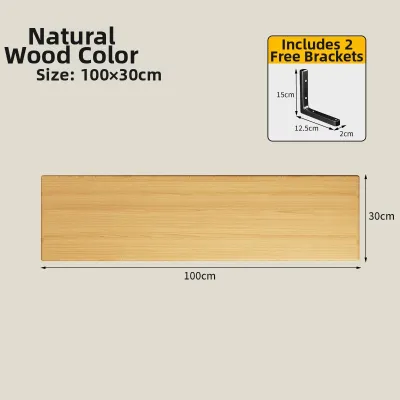 Wall Mounted Floating Shelf Wood Board