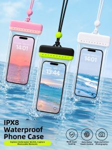 Touch Screen Photo Swimming Snorkeling Rafting Waterproof Phone Pouch
