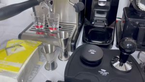 Paket Usaha Cafe Lengkap Mesin 3605 Alat Seduh Pembuat Kopi CRM3605 Espresso Maker Gustino GS 675 With 2 Coffee Grinder N500 N600