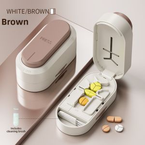 XIALANHUAXI | Multifunctional medicine cutter for precise cutting 1/4 1/3 1/2