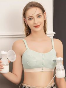 Pump Milk Bust Size Hands-Free Breast Pump Hands-Free Breast Pump Bra Nursing without Steel Ring Hanging Breast Pump Milking Intimates Bra