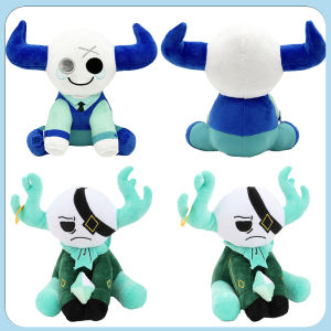 25cm Phighting Medkit Plush Toys Two-horned Cow Plush Toys Game Peripheral Figure Cattle Dolls Fans Birthday Gifts Toys for Kids