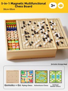 FUZAO | Magnetic Multi-game Chess Set